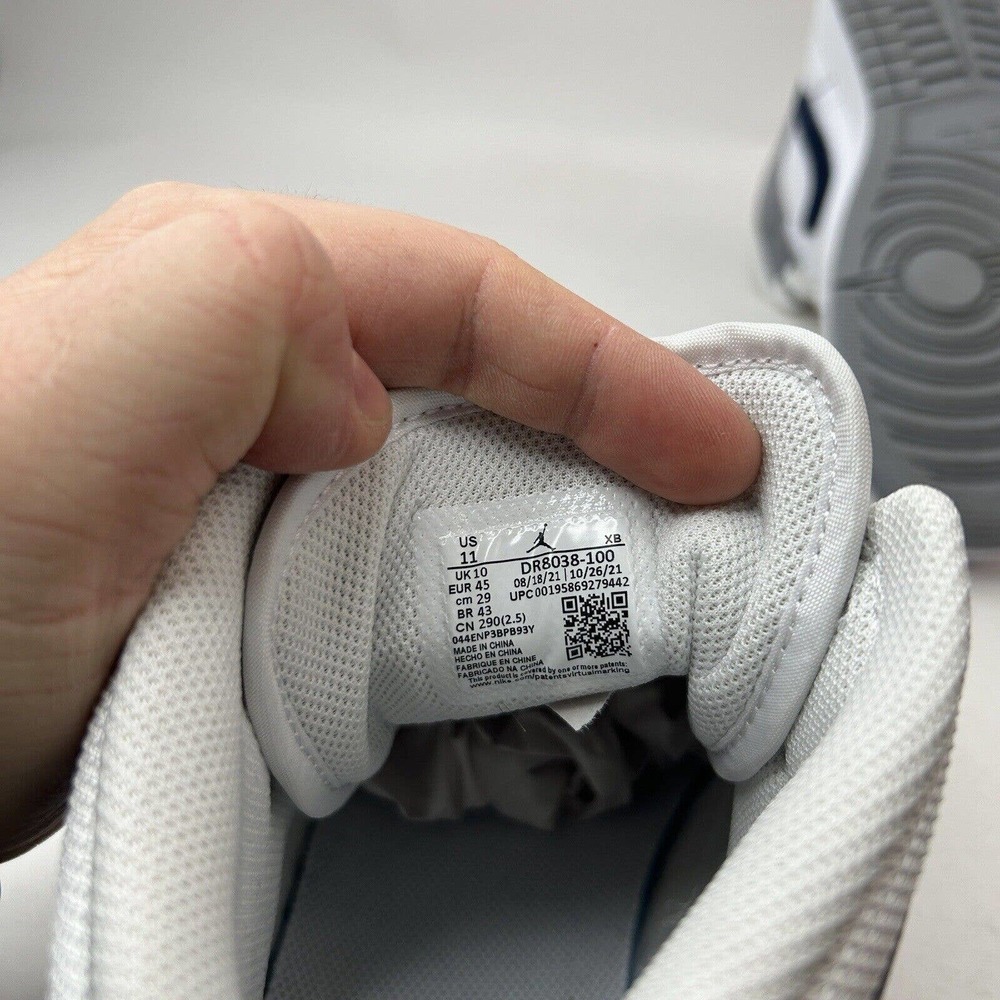 Nike Shoes Air Jordan 1 Retro Mid “Paris/White Navy” 2023 - Picture 8 of 8